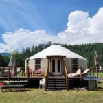 Yurt on the Clark Fork River