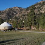 Yurt on the Clark Fork River