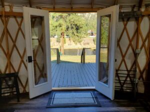 Yurt on the Clark Fork River