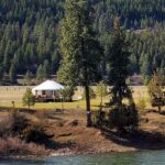 Yurt on the Clark Fork River